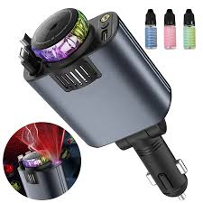 5-in-1 Car Charger + LED Diffuser 🔥 Trending Now
